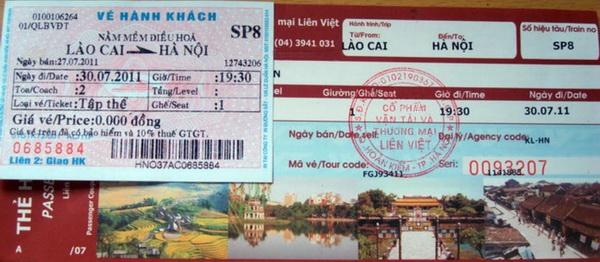 How to book train tickets to Sapa by yourself